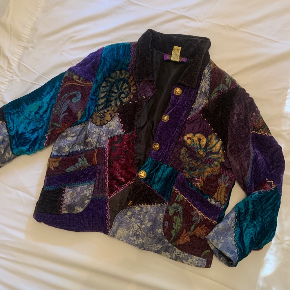 Tapestry Patch Jacket - AMAZING